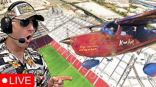 LIVE: Touring Sh*tholes of the Premier League | Microsoft Flight Simulator