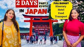 KYOTO Travel Vlog  Places to SEE, EAT & BULLET TRAIN experience | JAPAN TRAVEL VLOG in Hindi