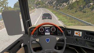 Scania 8×8 Heavy Utility Truck | POV DRIVE | BeamNGdrive | Logitech G29