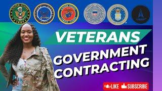 Veteran Government Contracting | Getting Certified SDVOSB VOSB & More!