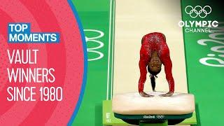 Last 10 Women's Vault Winners at the Olympics | Top Moments