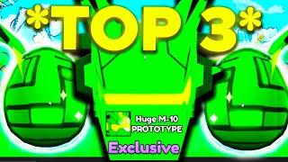 TOP 3 YouTubers Hatching HUGE M-10 PROTOTYPE!