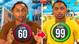 NBA 2K25 EASIEST AND FASTEST WAYS TO GET VC! (60-99 NO MONEY SPENT