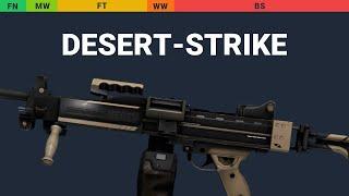 Negev Desert-Strike - Skin Float And Wear Preview