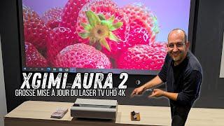 XGIMI AURA 2 : ce Laser TV profite d'une mise à jour (très ?) prometteuse !