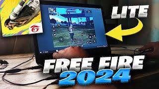 HARD LITE! MEJOR EMULADOR 2024 PARA PC GAMA BAJA Como DESCARGAR FREE FIRE En PC 