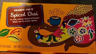 Trader Joe's Spiced Chai #Tea only $2.49