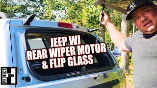 JEEP GRAND CHEROKEE WJ REAR WIPER MOTOR & LIFT GLASS REPLACEMENT