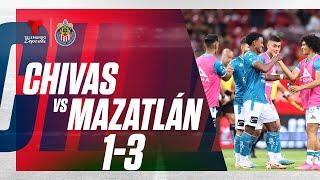 Highlights & Goals | Chivas vs Mazatlán 1-3 | Telemundo Deportes