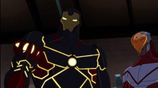 Kang steals Future Arc Reactor | Iron Man's Omega Armour and Future Arc Reactor