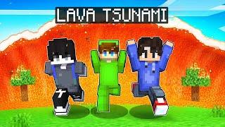 LAVA TSUNAMI in OMOCITY!- Minecraft (Tagalog)