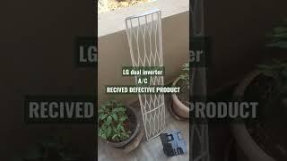 LG. DUAL INVERTER A/C DEFECTIVE PRODUCT||SAI RAJ VLOGS