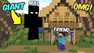 I Became A Null To Troll My Best Friend In Minecraft || #2