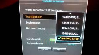 Sender Einstellung Samsung TV