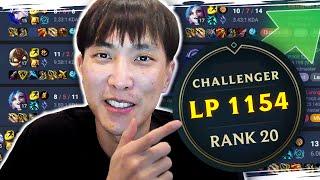 breaking the 1100LP barrier..rank 1 is closer.