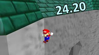 [TAS] SM64 - "Carpetless" BLJless in 24"20