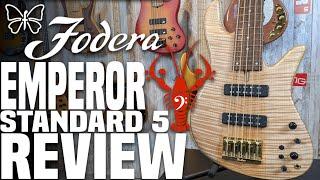 Fodera Emperor Standard 5 - The Forever Fleeting Pursuit of Perfection  - LowEndLobster Review