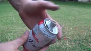 Glass bottle and can vs  Firecracker