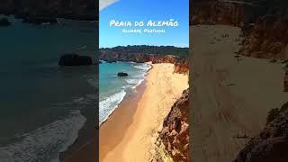 The 3 ‘S’s….  sun, sea and sand…. Praia do Alemão beach, Algarve ️