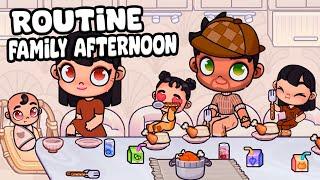 Family Afternoon Routine | Pazu Avatar World Routines and Stories No Voice