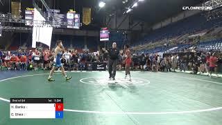 120 Lbs Rnd Of 64 Hakeem Banks Illinois Vs Cj Shea Connecticut