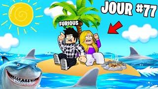 SURVIVRE 100 JOURS SUR UNE ÎLE DÉSERTE DANS ROBLOX