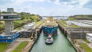 How The PANAMA CANAL works when SHIPS PASS THROUGH - Documentary 