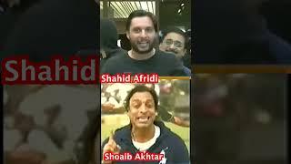 Shahid Afridi vs Shoaib Akhtar fight #shorts #pakistanipeople_reaction #shahidafridi #shoaibakhtar