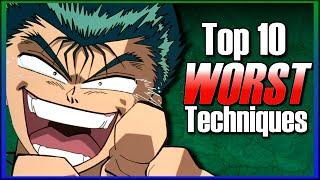 The Top 10 WORST Abilities in Yu Yu Hakusho