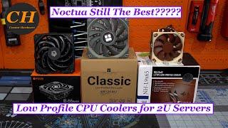 The Best Low Profile CPU Cooler for 2U Server Temperatures