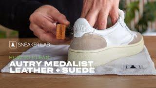 How To Clean Autry Suede Medalist Low Sneakers