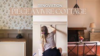 DÉCO | Rénovation de la pièce à vivre dans un style cottage - Partie 1