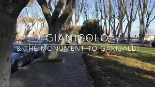 Gianicolo & the monument to Garibaldi