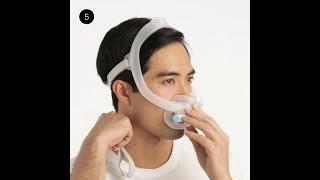 ResMed AirFit F30i: Fitting your full face CPAP mask