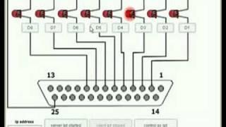 Dimitron Parallel Port Control can control hardware