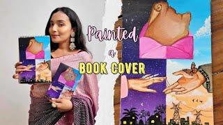 Painted a book cover‼️| Nurtellaaaaa