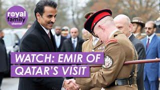 WATCH: The Emir of Qatar Visits Royal Military Academy Sandhurst