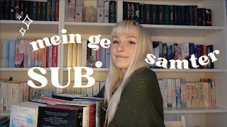 mein GESAMTER SuB  | Stapel ungelesener Bücher - 2023