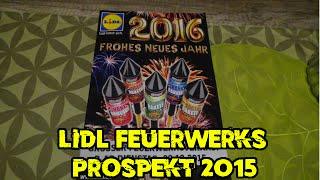 Lidl Feuerwerks Prospekt 2015/2016 | Kaufberatung!