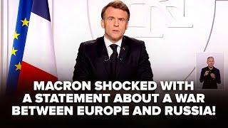 Macron Made a NEW SHOCKING STATEMENT on France's NUCLEAR WEAPONS and the War in Ukraine and Europe!