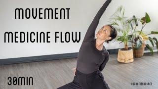 30min Full body movement medicine flow | morning yoga