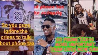 Cameroonians celebrities are cancel||end phone tax why people are dieing  but you all are quite