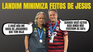 Polêmica: Landim diminui feitos do Flamengo de Jorge Jesus em 2019. Você concorda com o presidente?