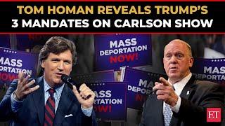 Tucker Carlson interview: Trump's border czar drops bombshell; ‘Migrants could be moved into…’