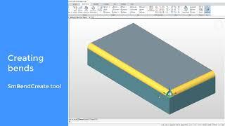 How to Convert Hard Edges to Bends and Junction Edges on Sheet Metal Parts - BricsCAD Mechanical