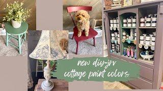 NEW DIY/JRV Cottage Paint Colors