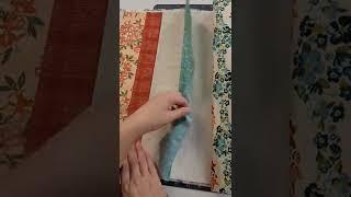 Quilt as you go tutorial - the super quick version