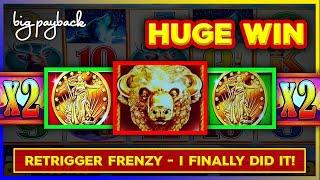 HUGE WIN! Buffalo Triple Power Slot - AWESOME!