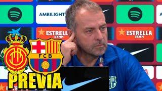 Rueda prensa HANSI FLICK: RCD MALLORCA v FC BARCELONA