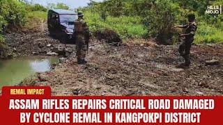 REMAL IMPACT || AR Repairs Vital Connectivity Road in Kangpokpi District || HILLS MOJO